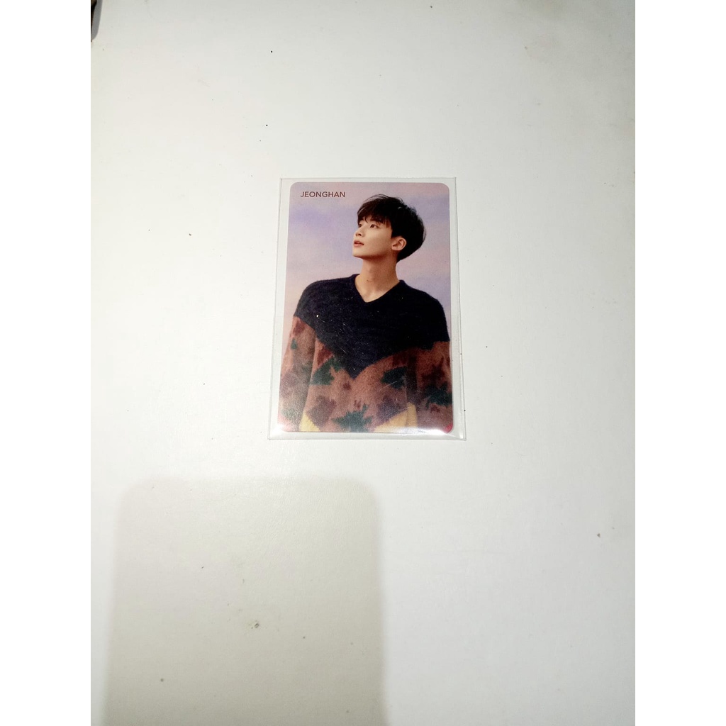 [BOOKED] PHOTOCARD HMV JEONGHAN FALLIN FLOWER FF