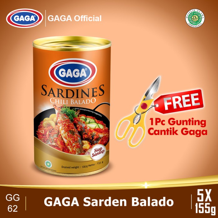 

GAGA SARDEN BALADO 155G (GG62)