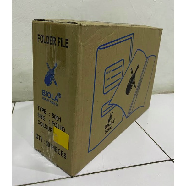 

Stof Stop Map Biola Folio 5001 isi 50 [Per Box]