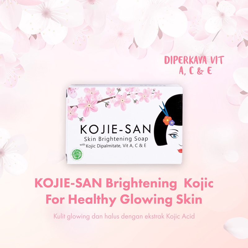 KOJIE-SAN SKIN BRIGHTENING Series | Soap Body Scrub Lotion Sabun Goats Milk Kojic Acid