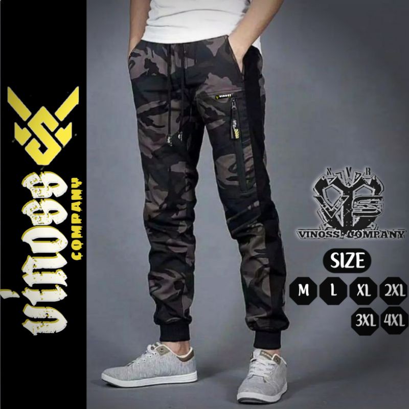 Celana Jogger Bahan Denim dengan Harga Terjangkau  Celana Jogger Pria Wanita Anti Keringat Celana Jogger Bermotif Unik dengan Desain KreatifCelana panjang jogger cargo / celana jogger pria / jogger gersper / jogger murah / cod