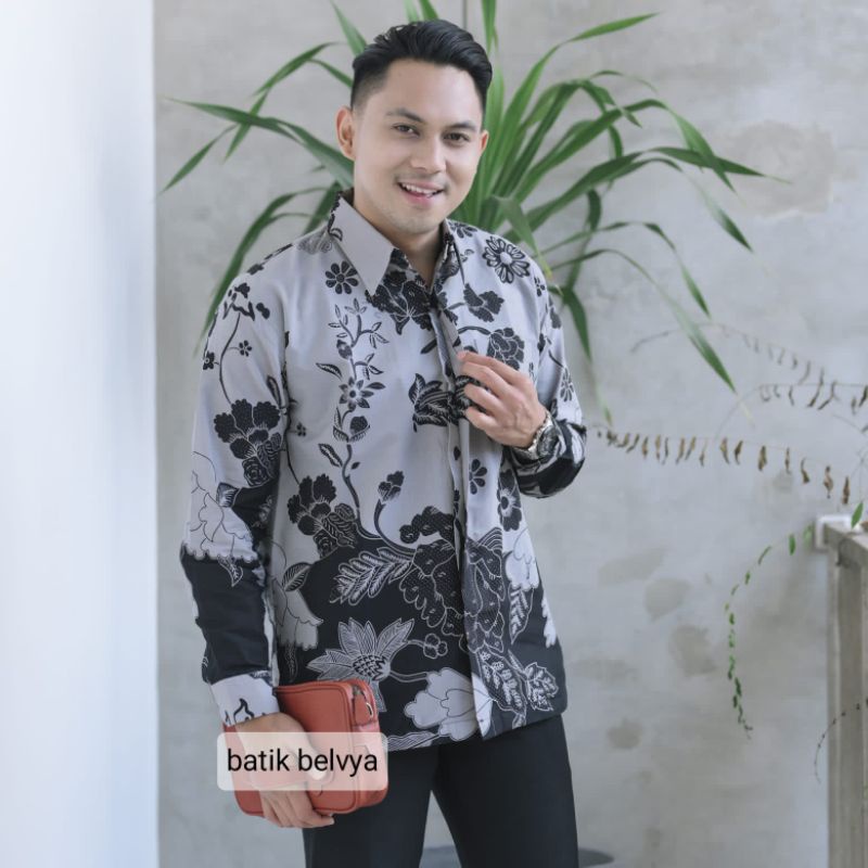 PROMO 10 MOTIF / FULL FURING / Baju batik pria lengan panjang slimfit kasual premiun modern motif / Full furing baju batik / kemeja batik pria lengan panjang murah / BATIK solo sragenan / kemeja batik solo / kemeja kasual / kemeja kantor terbaru