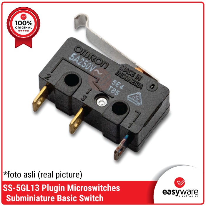 Microswitch Omron SS-5GL13 Subminiature Basic Switch SS-5GL 13