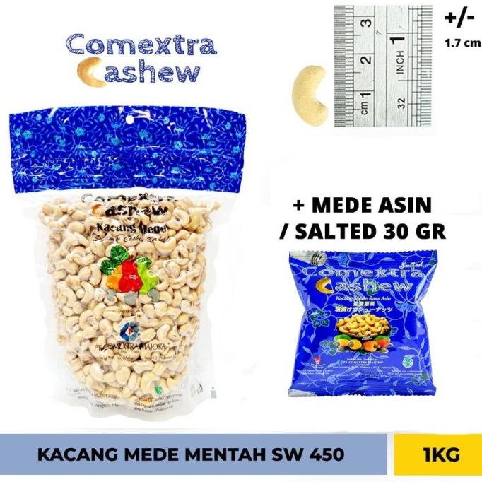 

KACANG MEDE KACANG MEDE MENTAH UTUH S 450 1 KG - CASHEW METE MENTE EL09I09A82L