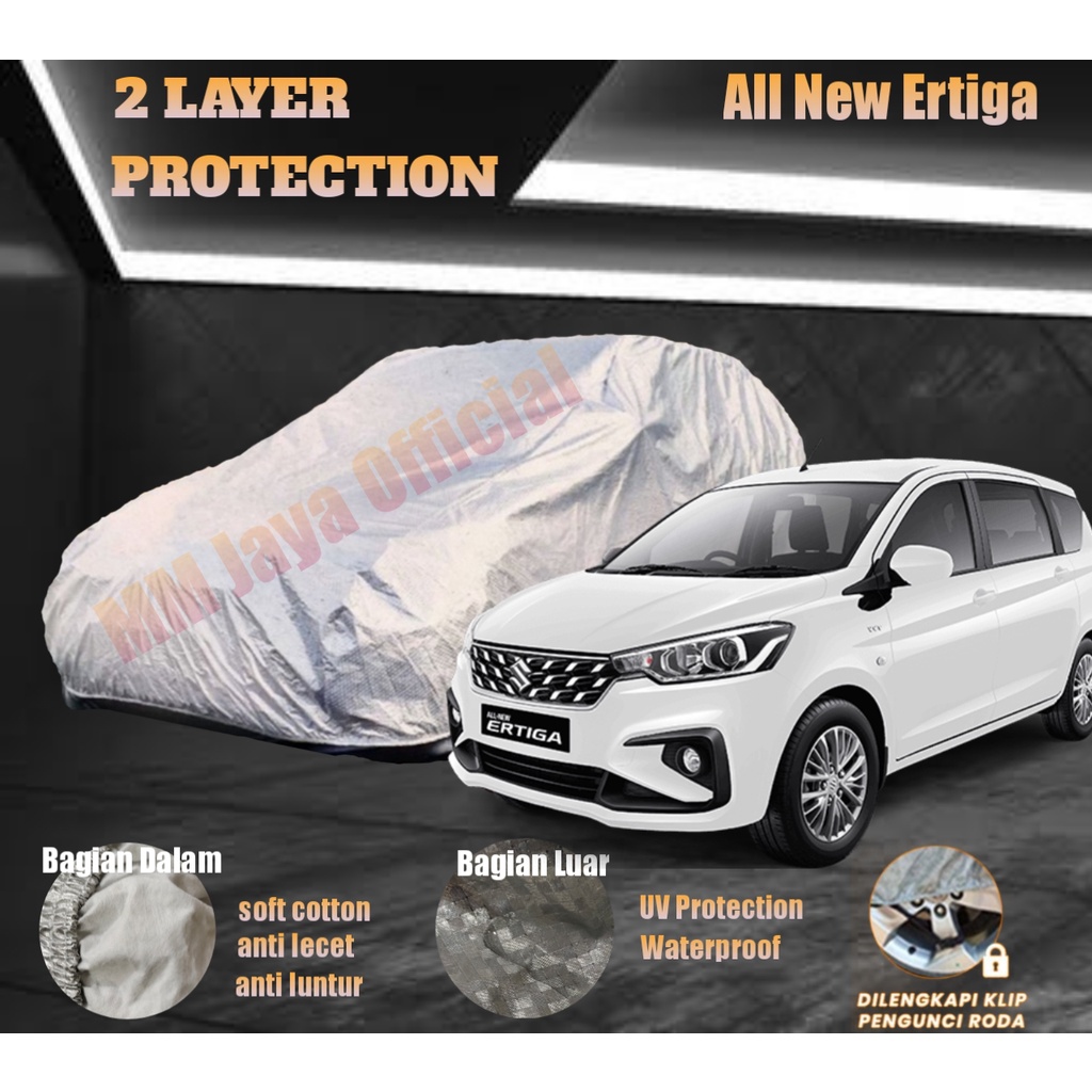 Body Cover Mobil New Ertiga 2018+ 2 LAYER Protection Anti UV dan Waterproof