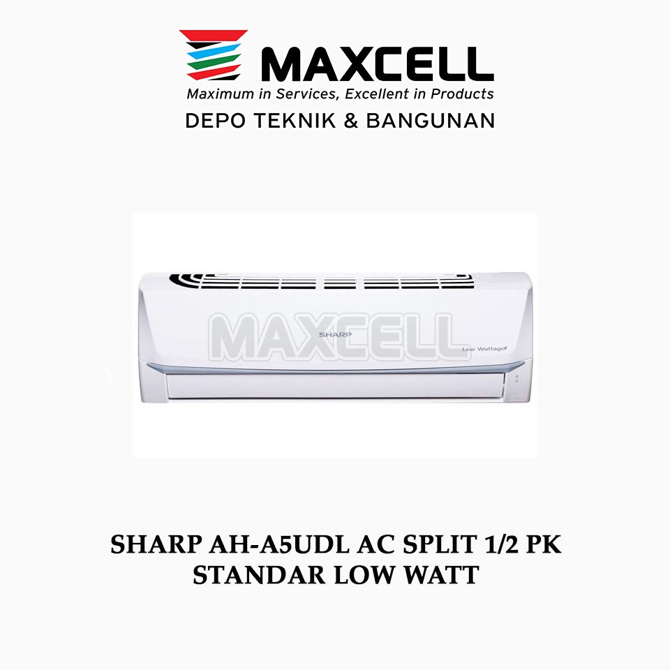 SHARP AH-A5UDL AC SPLIT 1/2 PK STANDAR LOW WATT