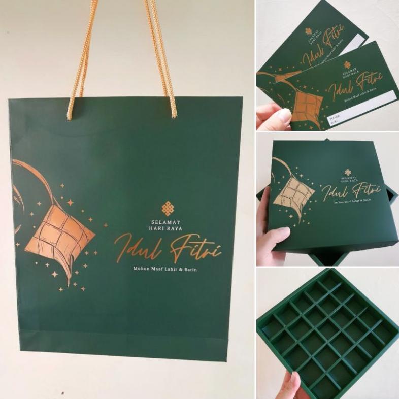 

PAHE II IDUL FITRI DUS NASTAR SEKAT 25 & PAPERBAG ( 1 PACK ISI 5 PCS DUS & PAPERBAG ) .
