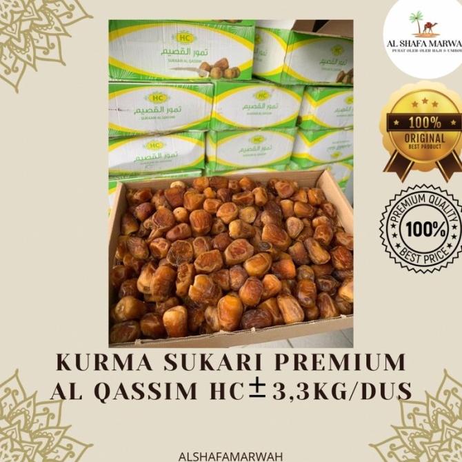 

KURMA SUKARI KURMA SUKARI PREMIUM AL QASSIM HC + 3,3KG/DUS EL09I09A82L