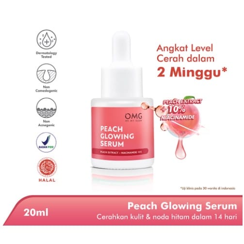 OMG MUGWORT ACNE SERUM &amp; PEACH GLOWING SERUM