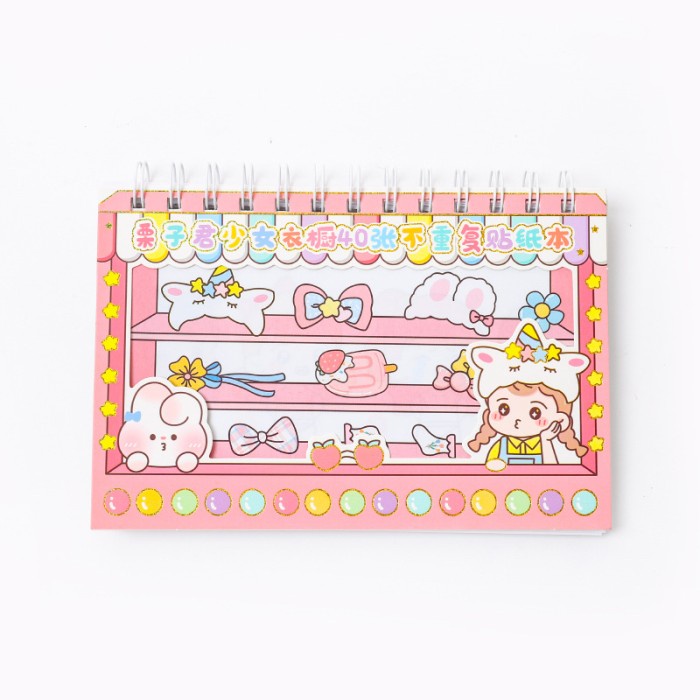 

Terlaris Stiker Korea Cute Import 1 Buku Isi 40 Lembar Ring Lucu