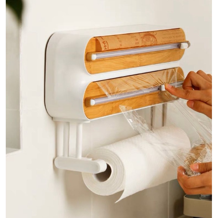 YANA CLING WRAP DISPENSER CUTTER | Alat pemotong penyimpanan cling wrap