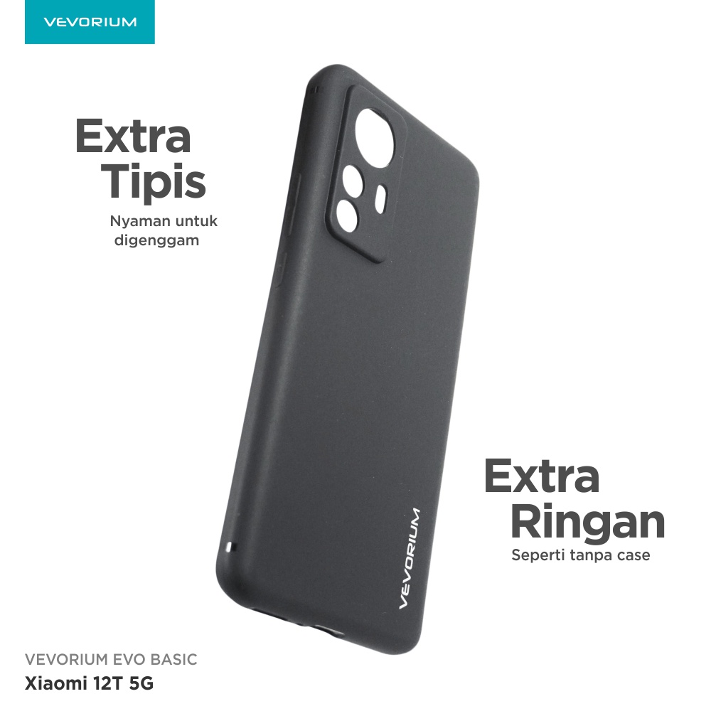 VEVORIUM EVO BASIC Xiaomi 12T 5G Soft Case - Xiaomi 12T 5G