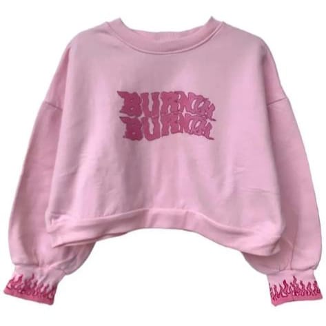 AFI - MC - FLEECE Sweater  Crop Burnik