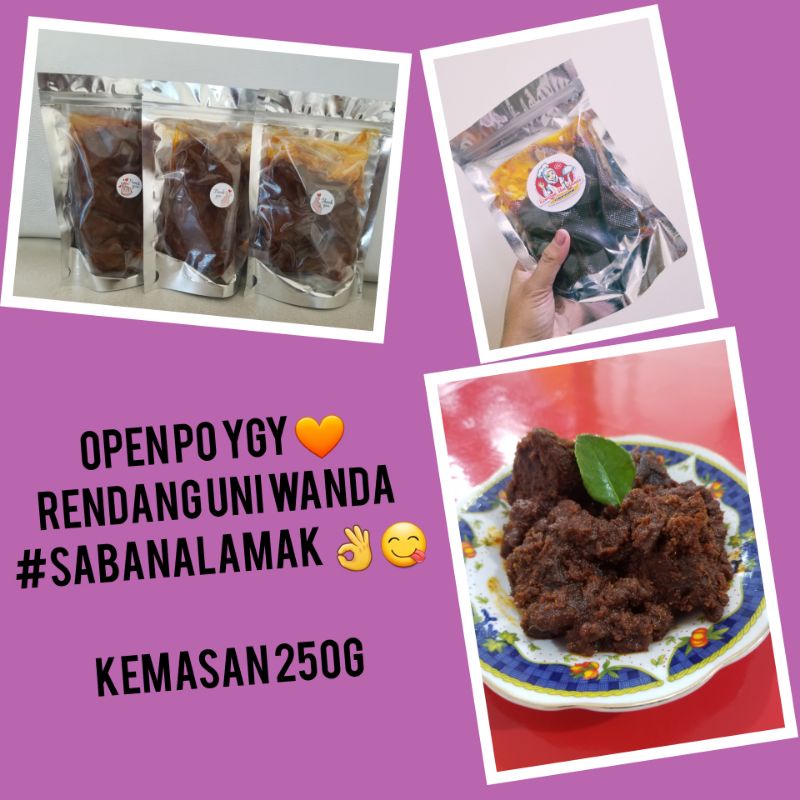

RENDANG UNI WANDA