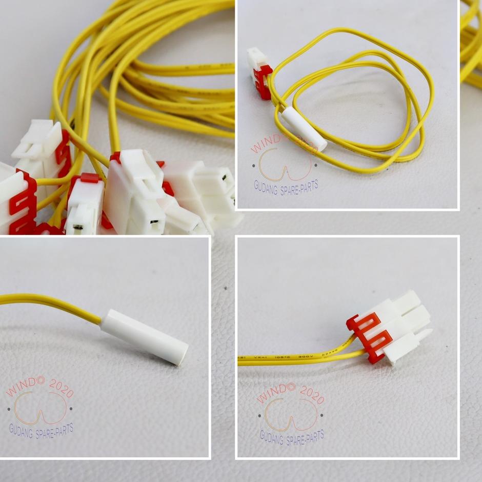 Realpct THERMIS KULKAS SAMSUNG| THERMISTOR DIGITAL KULKAS SAMSUNG KABEL KUNING | THERMISTOR