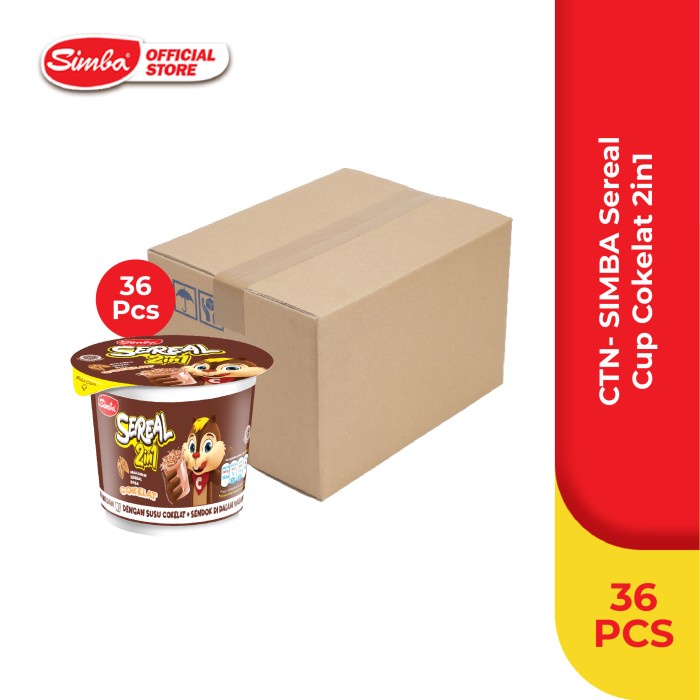 

Ctn - Simba Sereal Cup 2In1 36X(12Gr+12Gr) Promo 064