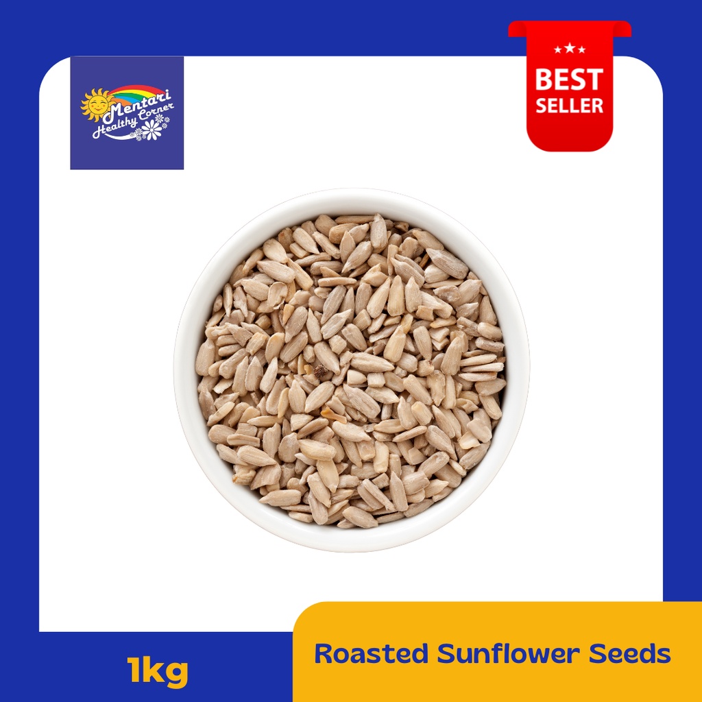 Roasted Sunflower Seed 1kg / Biji Bunga Matahari Panggang 1kg