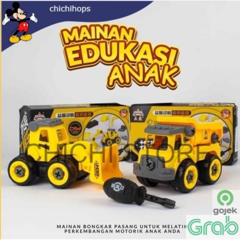 

Dijual Mainan edukasi anak / Mainan Anak Mobil Kontraktor Edukasi CC Diskon