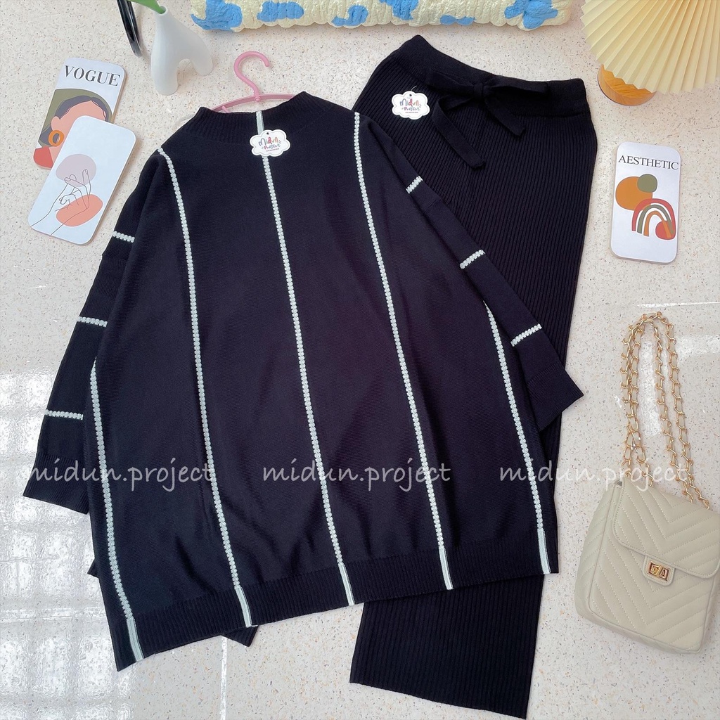 SAFIRA KNIT OVERSIZE | BLOUSE RAJUT OVERSIZE