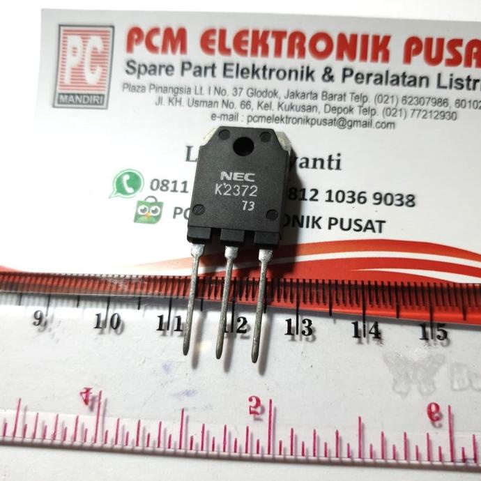Transistor K 2372 K2372 tulisan putih pcmelektr812 dijamin