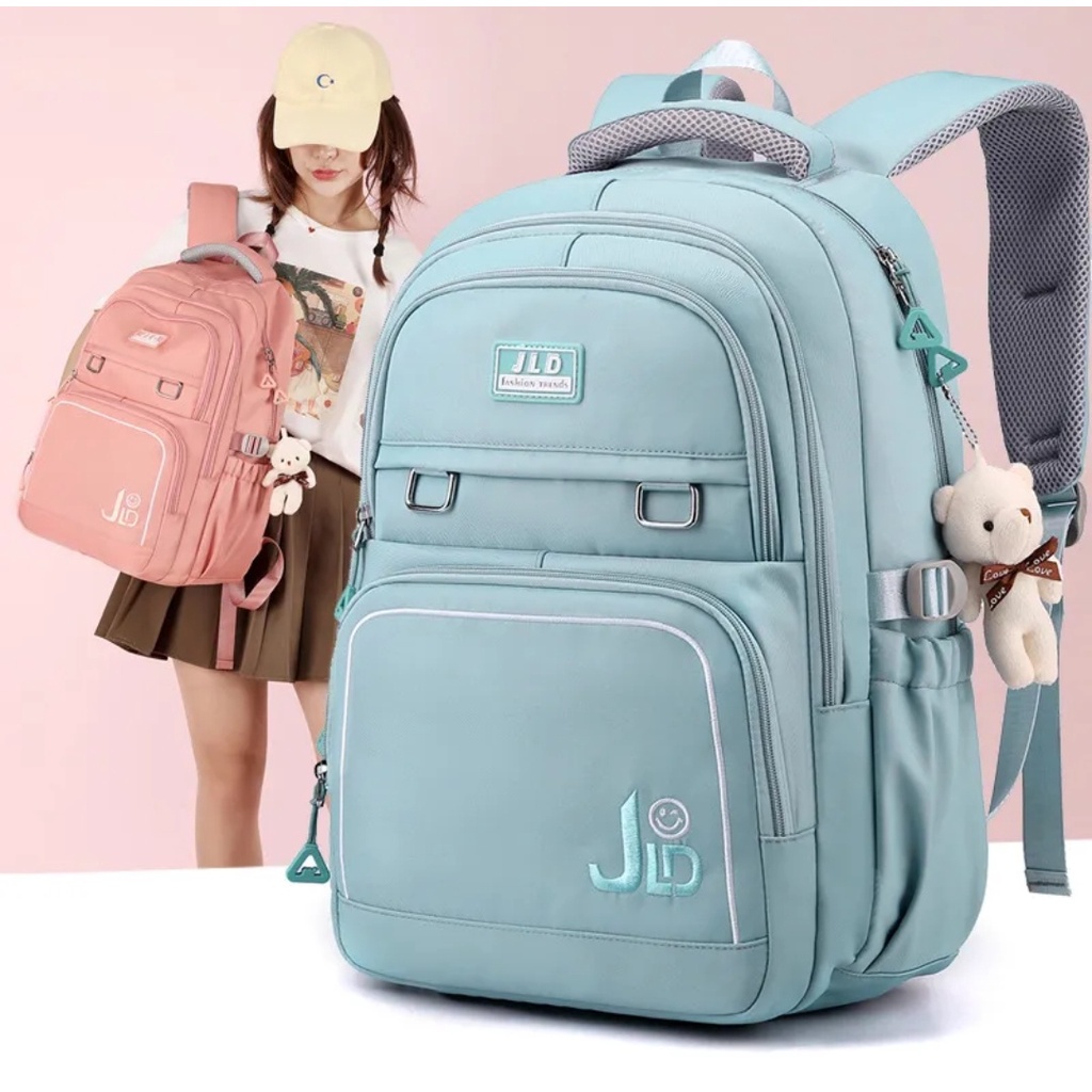 TAS RANSEL PUNGGUNG IMUT WANITA TAS SEKOLAH PELAJAR MULTIFUNGSI TAS SEKOLAH UNTUK SD/SMP/SMA