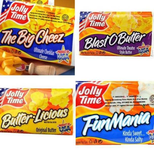 

【flashϟsale】 JollyTime USA PopCorn All Varian | Popcorn Instant Beragam Rasa | Popcorn Premium | Jolly Time Popcorn Amerika