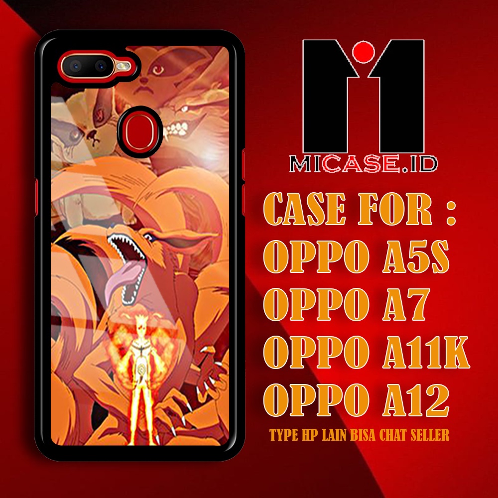 Case OPPO A5S A7 A11K A12 - Casing OPPO A5S A7 A11K A12 Fashion Case Terbaru 2023 MI.CASE [ NARUTO ]