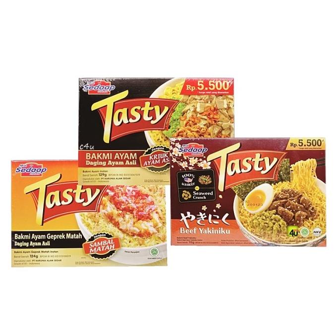 

Mie Tasty - Bakmi Premium Dengan Daging Ayam Asli - 129 Gr Mie Sedaap - Best Store