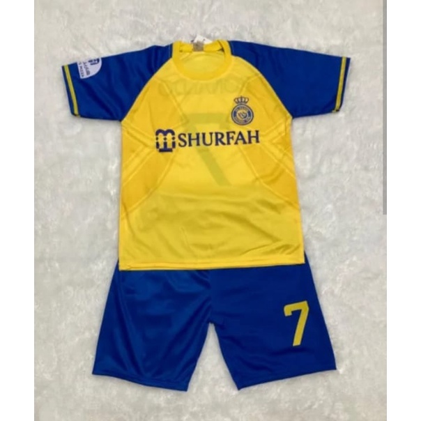 JERSEY BOLA KIDS AL N4SSR HOME 2022 2023 BAJU BOLA ANAK ANAK JERSEY ANAK BISA BAYAR DI TEMPAT