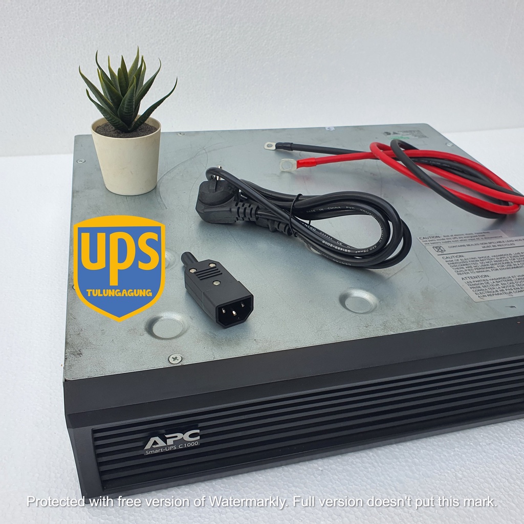 UPS Rackmount PSW + AVR LCD Monitor 700 Watt Modifikasi AKI 2 x 7Ah- 100Ah