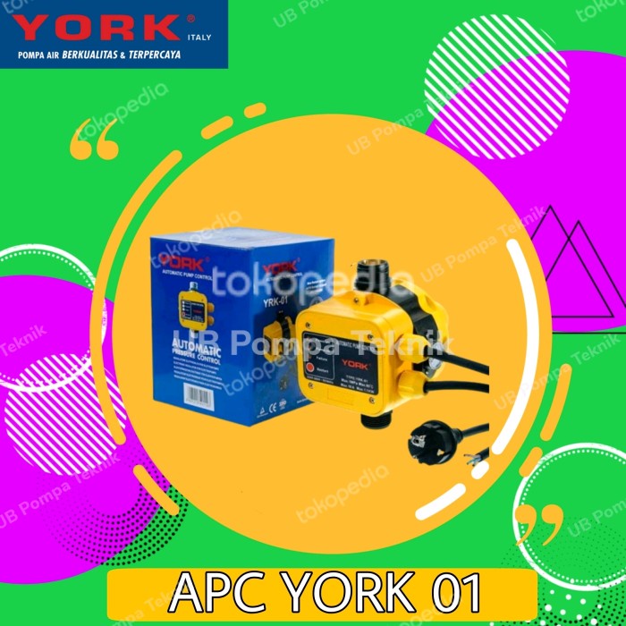 OTOMATIS POMPA AIR YORK YRK-01 PRESSURE OTOMATIS APC