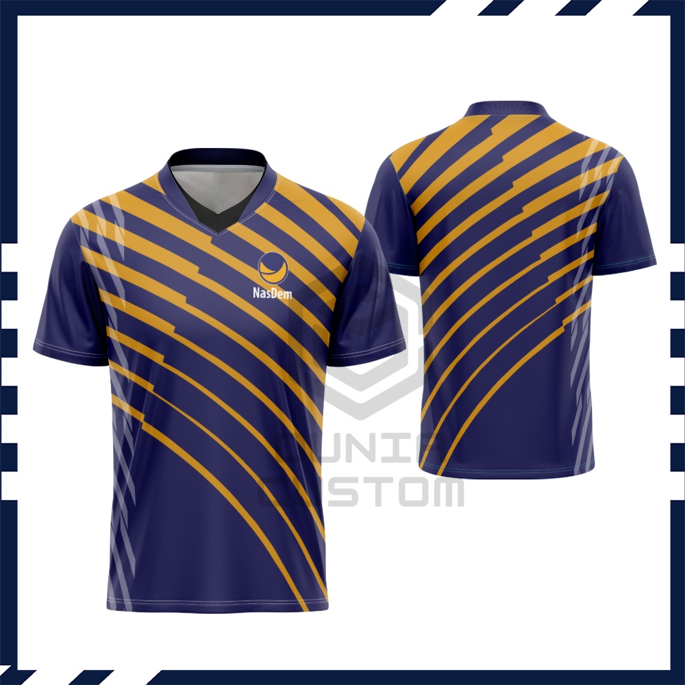 Jual Baju Partai Nasdem | Kaos Nasdem | Kaos Baju Jersey Dewasa Partai Nasdem Fullprint