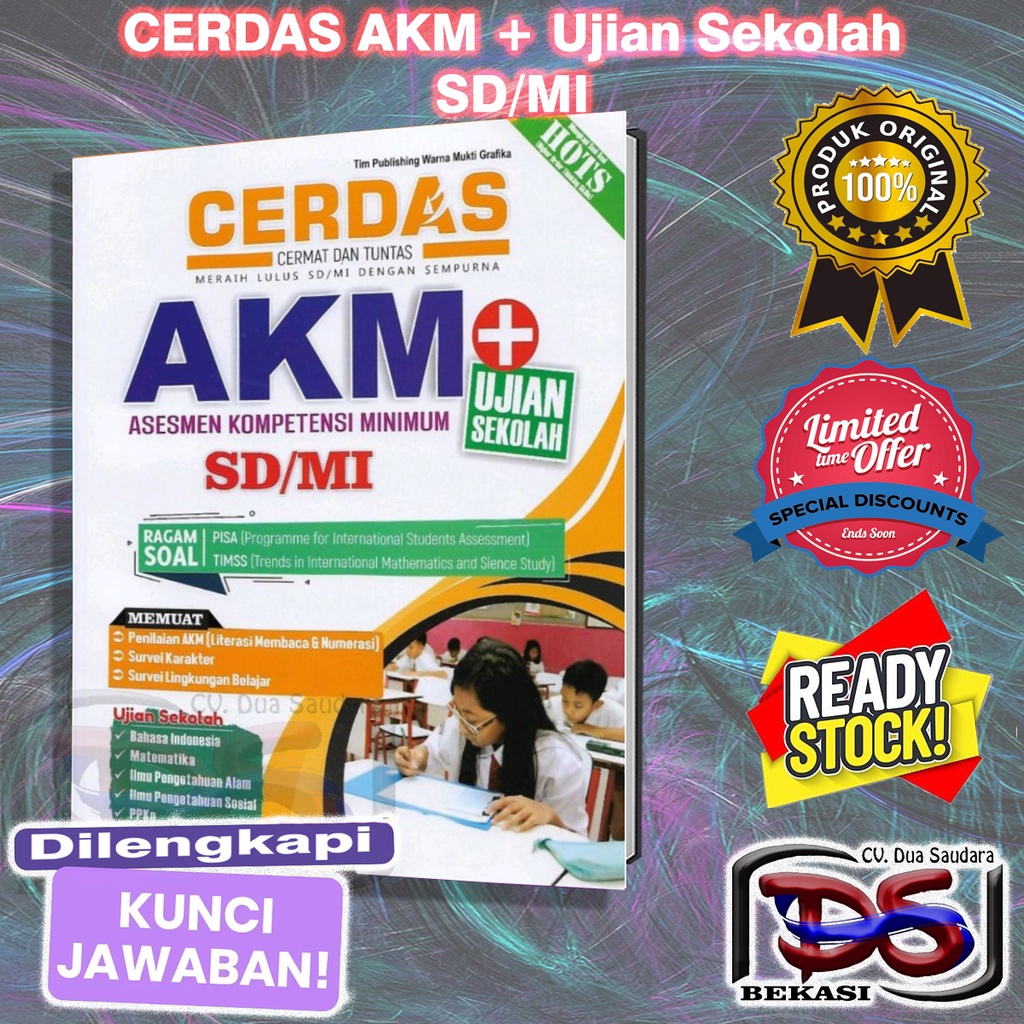 Cerdas AKM Plus Ujian Sekolah SD/MI 2022