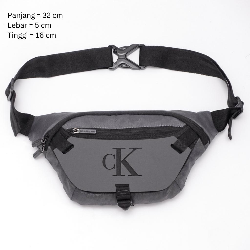 Waistbag CK Akrilik Mirror Original / Tas Pinggang Pria Import