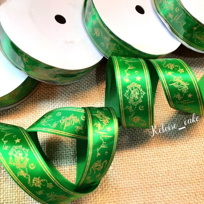 

Pita Satin Hijau Daun Idul Fitri Ukuran 2.5 Cm 089