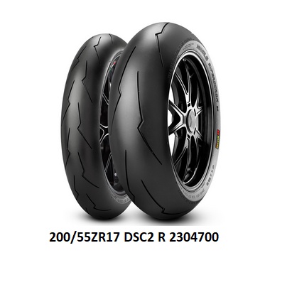 PIRELLI Motorcycle Tires Racing 2304700 200/55 ZR17 M/C 78W TL (SC1)