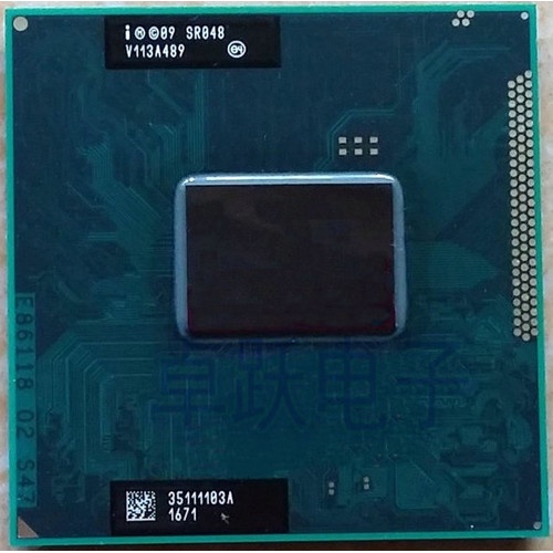 Prosesor Laptop Intel Core i5-2520M SR048 2.50GHz Socket G2 rPGA988B
