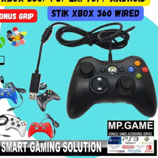 ➾ Stik stick xbox kabel wired xbox 360 PC ori pabrik Stik Xbox Stick Xbox Pc Laptop Android ✫