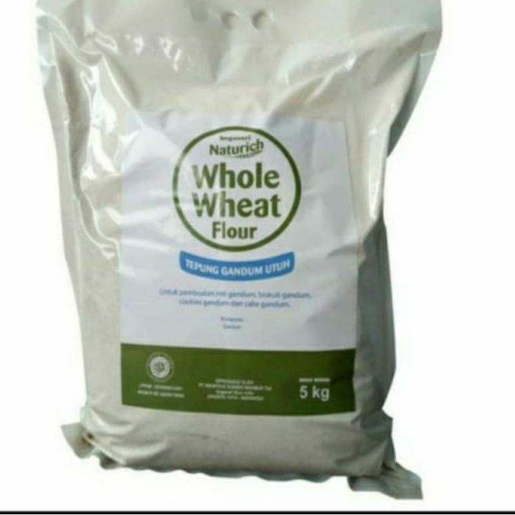 

☋ NATURICH WHOLE WHEAT FLOUR 5 KG ™