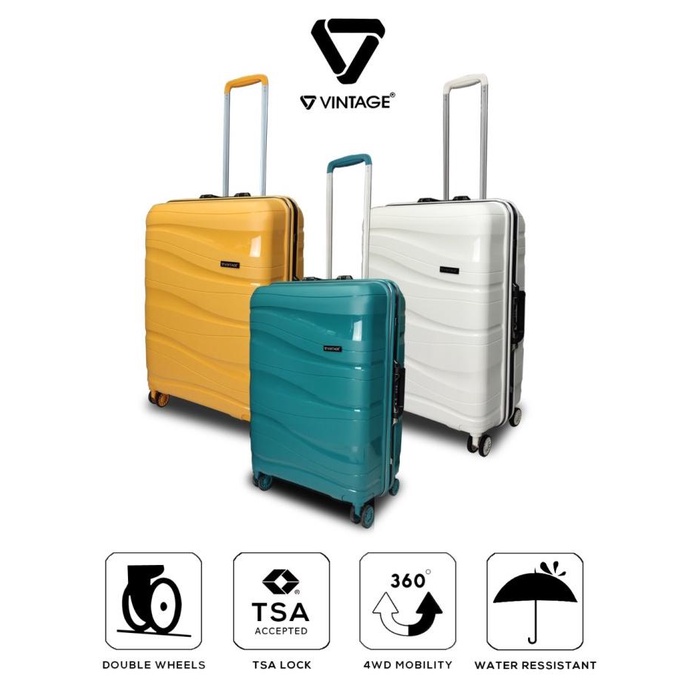 Vintage Polo Milano Koper Hardcase PP Frame 20Inch FREE Cover 908 ---NEW---