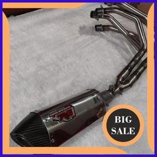 Knalpot R9 Half Carbon Full System Kawasaki ZX25R ZX 25R ZX-25R 1M4R23 perkakas