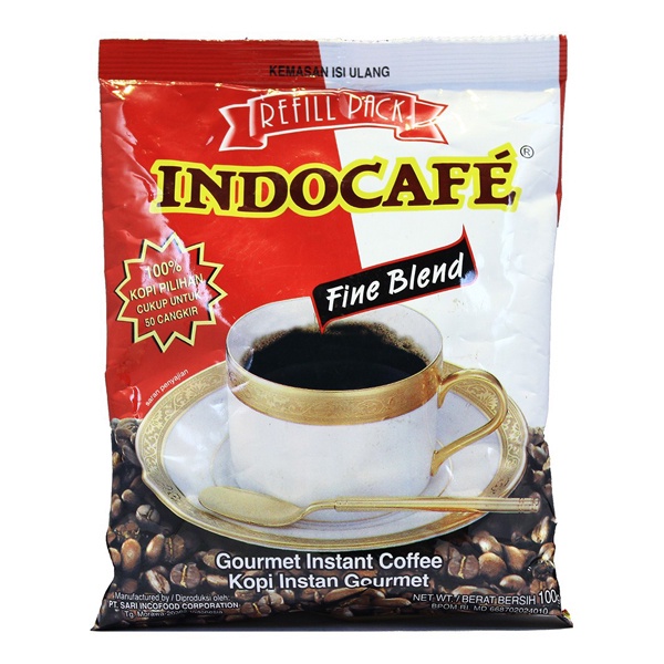 

INDOCAFE COFFEE FIND BLEND REF 100 GR - KOPI