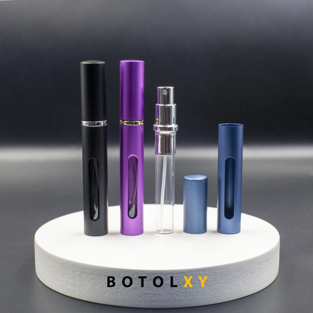 Botol Parfum 5ml Spray Travel Size Pen RefilL Sample Decant Perfume