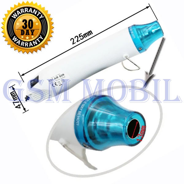 Mini Express Heat Gun Hot Air Vinyl Gun Alat Pemanas 220V 300W - 0398
