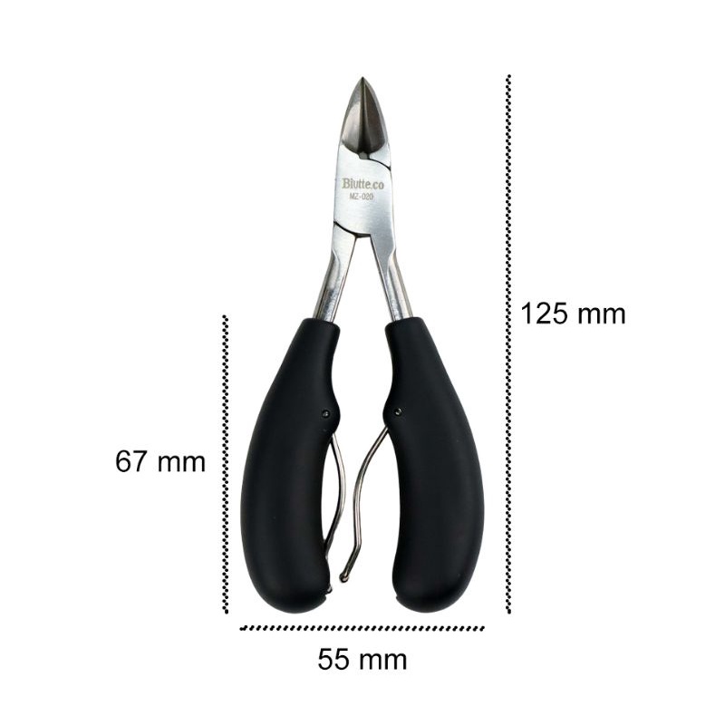 Biutte.co Gunting Kuku Jempol Kaki Anti Cantengan Nail Clipper - MZ-020