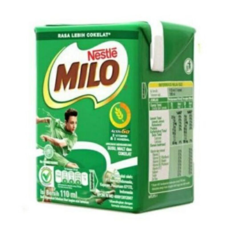 

SUSU MILO UHT AKTIV-GO 110ML