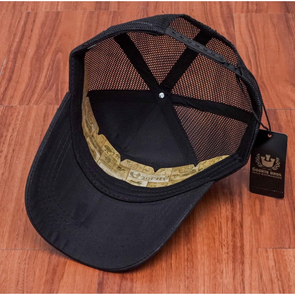 Topi Goorin Bros Baseball Pria Import Mirror Original Topi Trucker