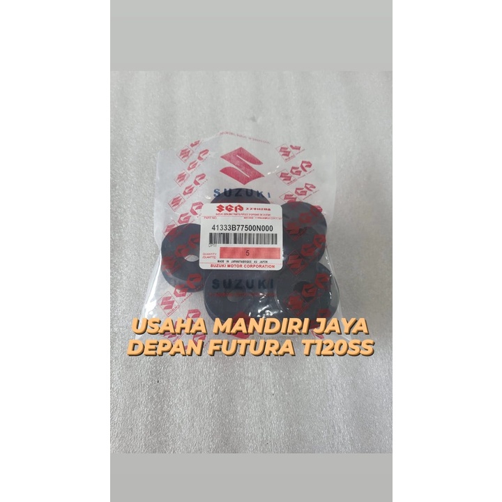 KARET PER DEPAN BESAR FUTURA T120SS-RUBBER SPRING FRONT FUTURA/T120SS HITAM