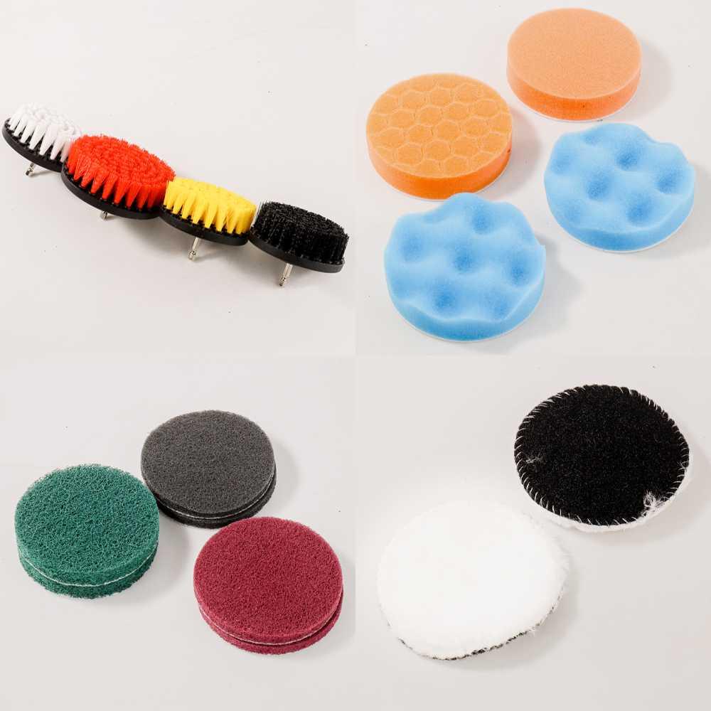 Kepala Sikat Pembersih Brush Car Polisher Kit 23 PCS - CB-031 - Multi-Color