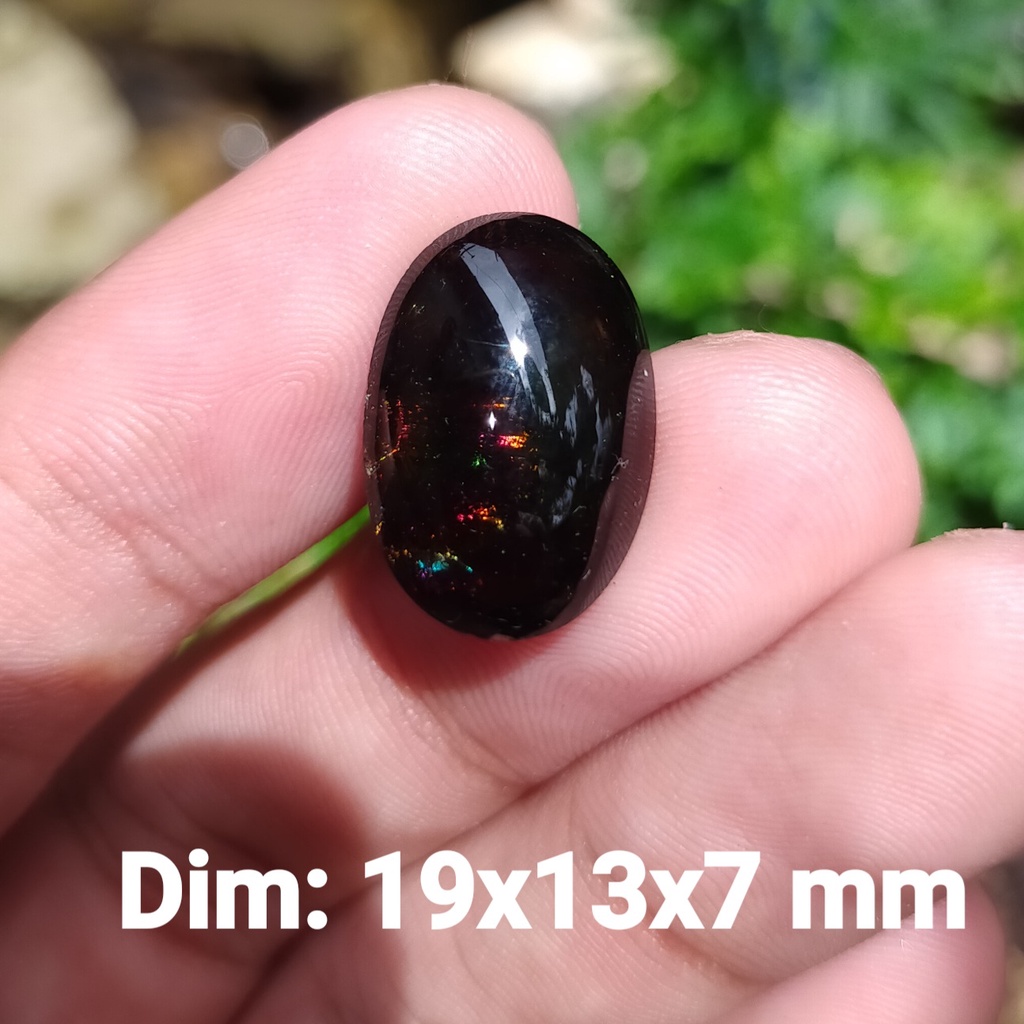 BATU KECUBUNG PELANGI HITAM ASLI cek batu lainnya jenis ruby wulung bacan akik zamrud katilayu cinci